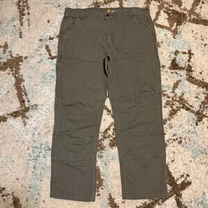 Carhartt Double Knee Carpenter Pants Size 36x30 Relaxed Fit Tarmac 102802-217